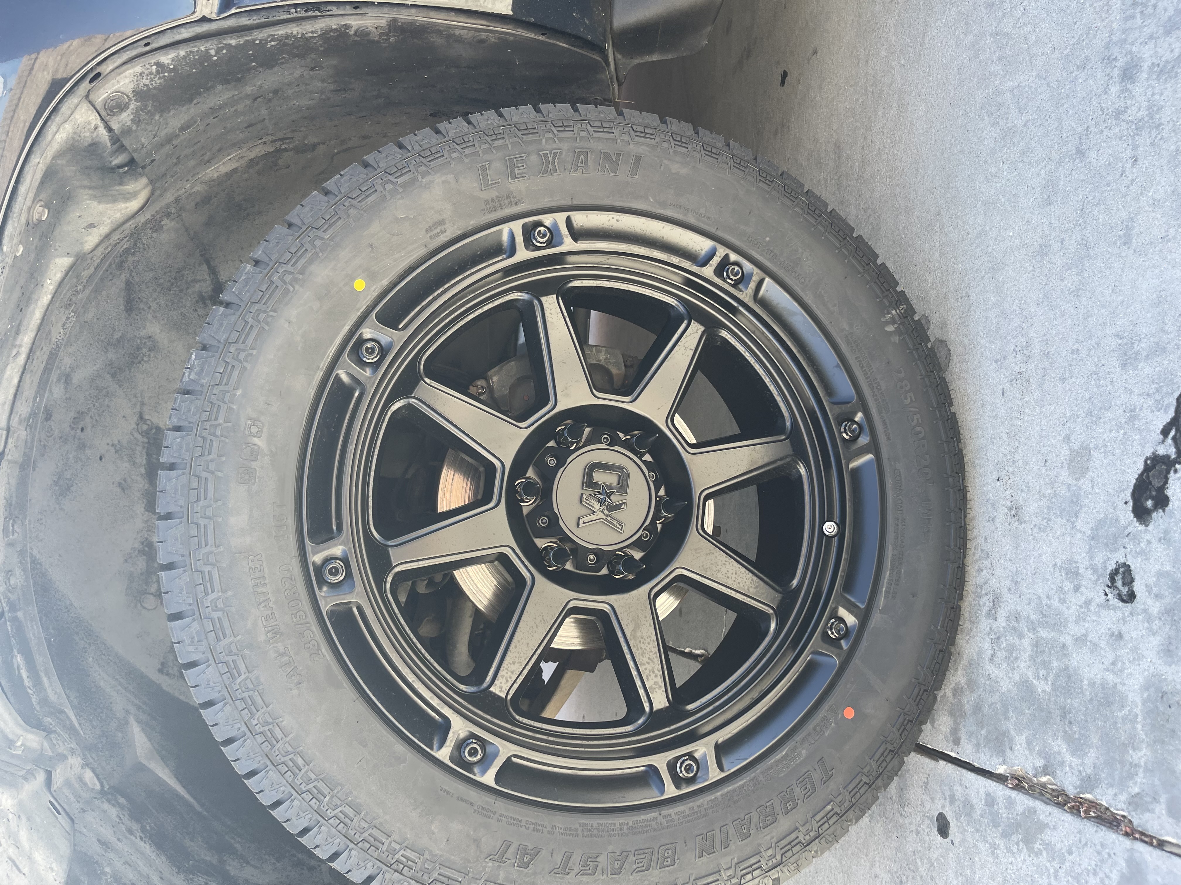 Custom Rim Installation